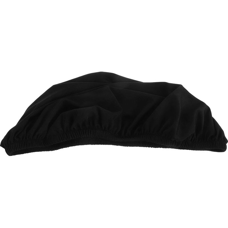 Schwarzer Toilettendeckel Aus Polyester, Formstabil Und Mit Schutzabdeckung. Geeignet