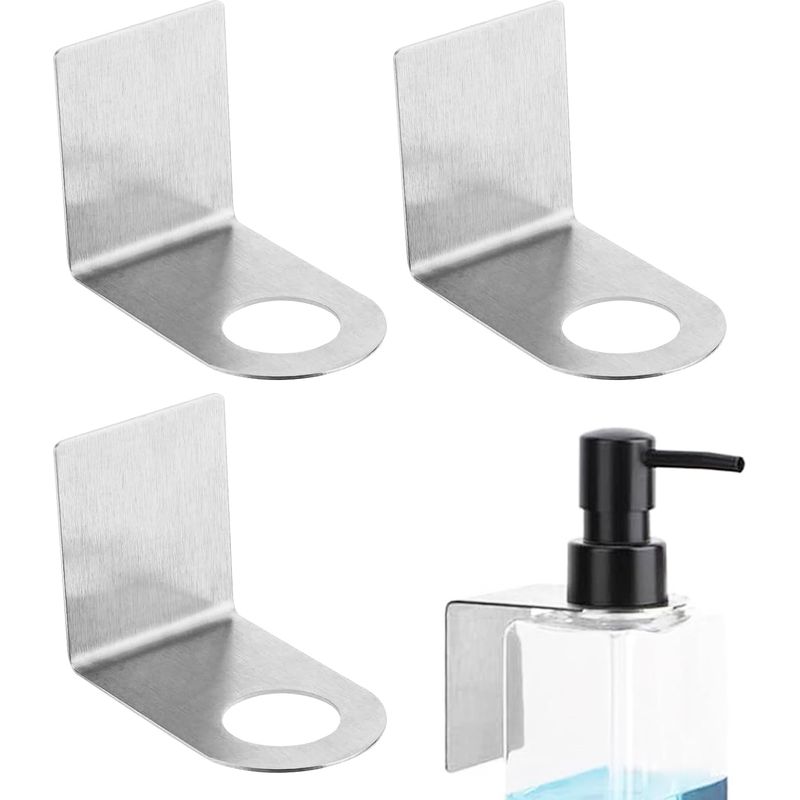 Shampoo-halter Fürs Badezimmer Mit 3 Haken, Wasserdichte Aufbewahrung