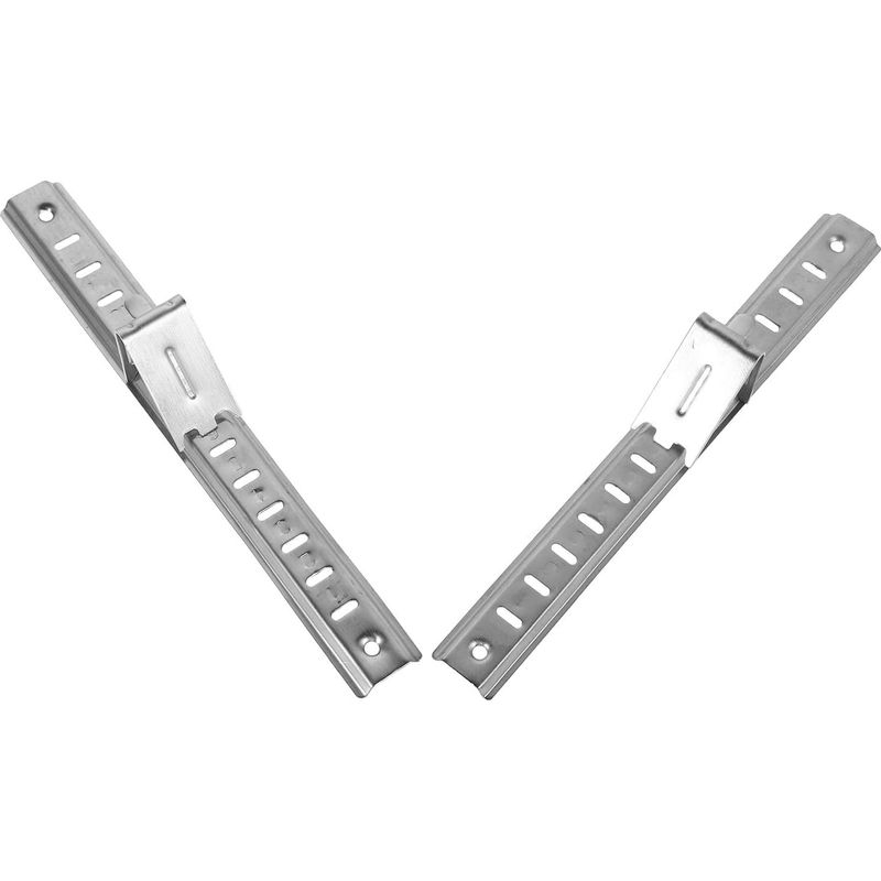 Kühlschrank Zubehör Hardware Edelstahl 2 Stück 20cm Regalhalter Für Gefrierschrank Mit