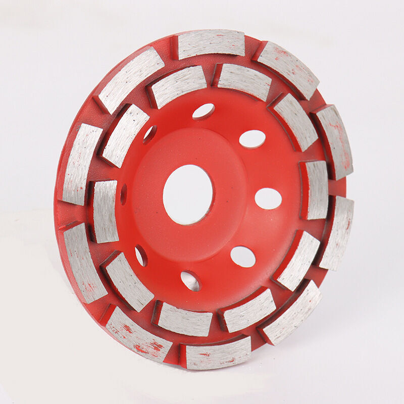 180 X 22,2 Mm Doppelreihen-diamantscheibe – Diamantschleifscheibe Für Beton, Stein, Granit – Körnung 40/50 Für Schwerlastschleifarbeiten
