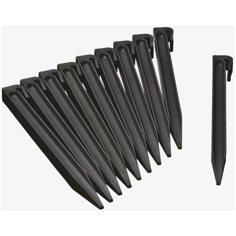 Set Mit 10 Gartenrandpfählen, 15 Cm