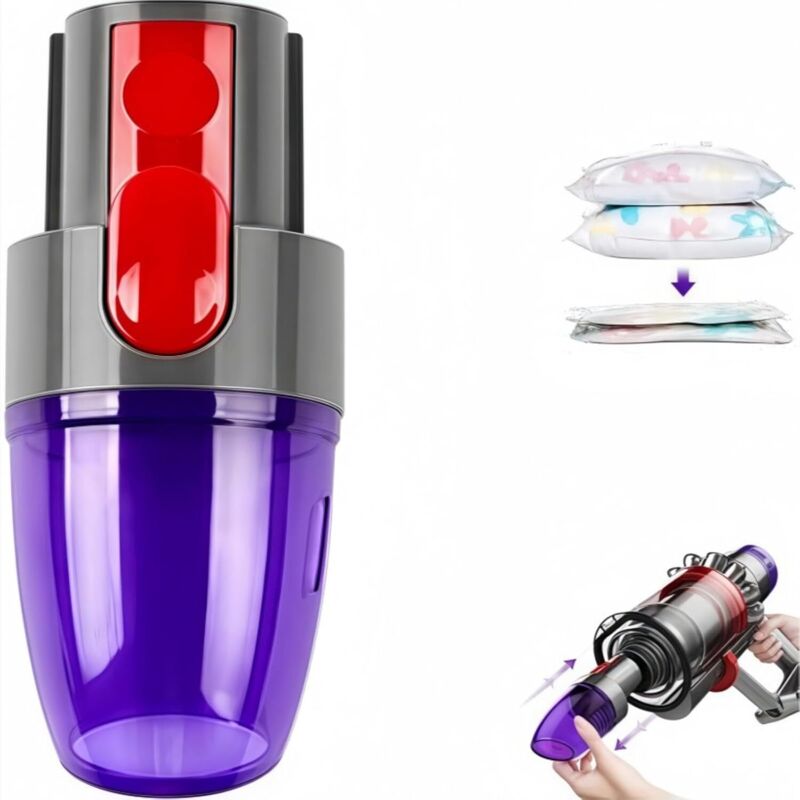 Staubsaugeradapter Für Dyson V15, V11, V10, V8 Und V7. Kompatibel Mit Staubsaugerbeuteln Und Nasensaugern. Praktisches Zubehör Für Dyson Staubsauger. Ideal Für Die Dyson Staubsaugerdüse.