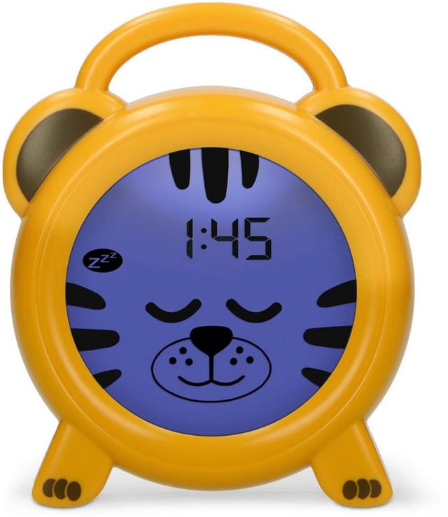 Alecto Baby Tiger sleep rhythm alarm clock digital