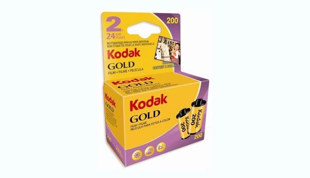 KODAK 135 Gold 200 Carded 24x2