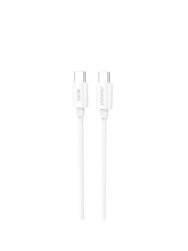Dudao L4C USB-C / USB-C 30W Cable 1.2m - White