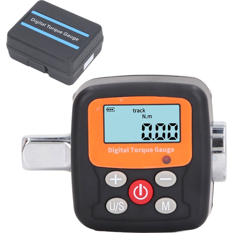 Hochpräziser Digitaler Drehmomentschlüssel – 1/2"-antriebs-drehmomentadapter Von 6 Bis 200 Nm Mit Optischem Und Akustischem Alarm – Für Mechanische Prüfungen Und Präzise Einstellungen