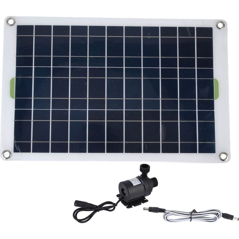 50w/12v Solarwasserpumpe – Leiser Solarbrunnen Für Teiche, Gärten Und Schwimmbäder (bewässerung)