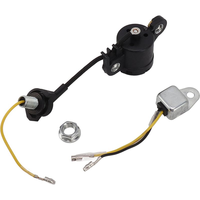 Ölstandssensor Für Kettensägen Und Rasenmäher Der Modelle Gx120/gx160/gx200/gx240/gx270 – Warnsignal Bei Niedrigem Ölstand – Abs Und Metall – Set Beinhaltet 1 Sensor + 2 Zubehörteile