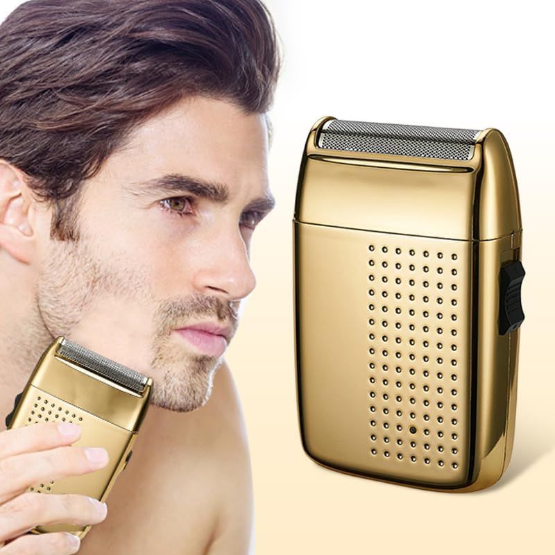 Elektrische Herrenrasierer - Elektrischer Folienrasierer Für Herren Mit Integriertem Trimmer - Tragbares, Per Usb Aufladbares Rasier- Und Styling-set - Kompaktes Reisemodell (1 Stück)