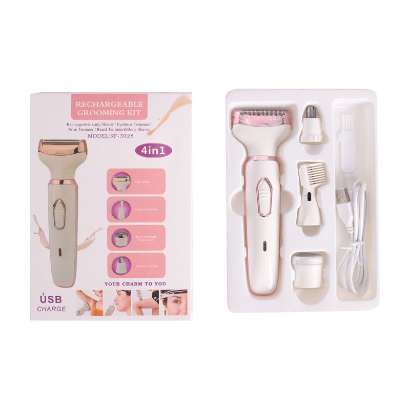 Multifunktionaler Epilierer Für Damen Und Herren – Rasierer, Trimmer & Intimpflegegerät – Abwaschbar, Ergonomisch & Tragbar
