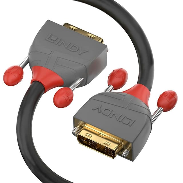 Lindy Anthra Line - DVI cable - DVI-D to DVI-D - 3 m