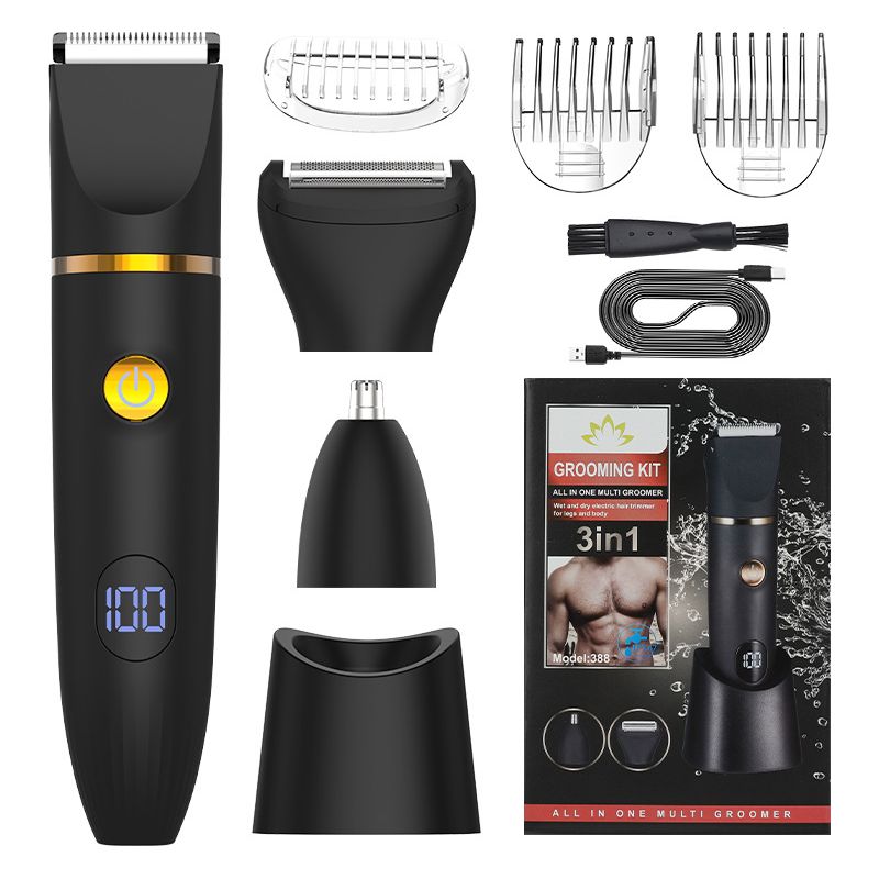 Elektrischer Trimmer Und Rasierer – Speziell Für Männer Und Frauen (intimbereich Und Achseln) – Gerät Zum Ausdünnen, Trimmen Und Epilieren – Elektrischer Rasierer Für Frauen