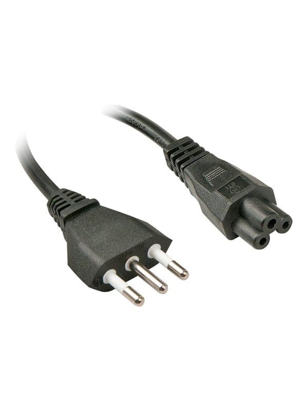 Lindy - power cable - IEC 60320 C5 to CEI 23-16/VII - 2 m