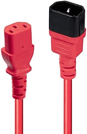 Lindy - power extension cable - power IEC 60320 C13 to IEC 60320 C14 - 2 m