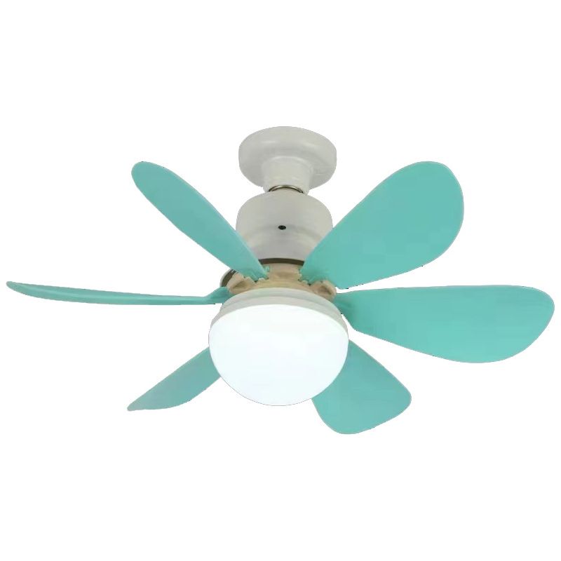 Deckenventilator Mit Licht (e26/e27-fassung) — Abnehmbare Flügel, Starker Luftstrom, Fernbedienung Inklusive Und 3 Geschwindigkeitsstufen — Ideal Für Wohnzimmer, Küche, Büro (mehrfarbiges Modell)