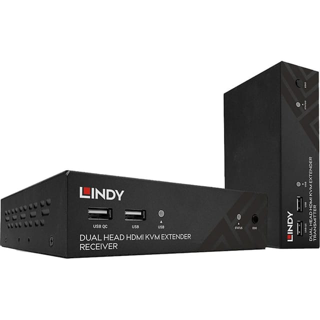 Lindy - transmitter and receiver - video/audio/infrared/serial extender - HDBaseT 2.0