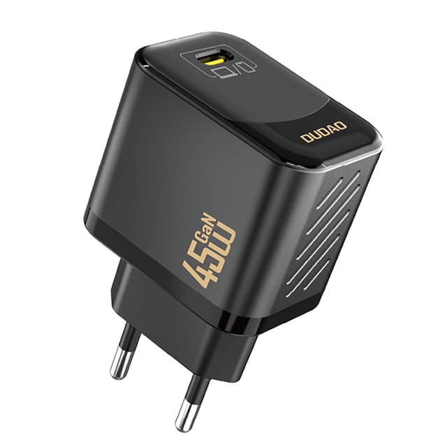 Dudao A28 45W GaN USB-C Wall Charger - Black