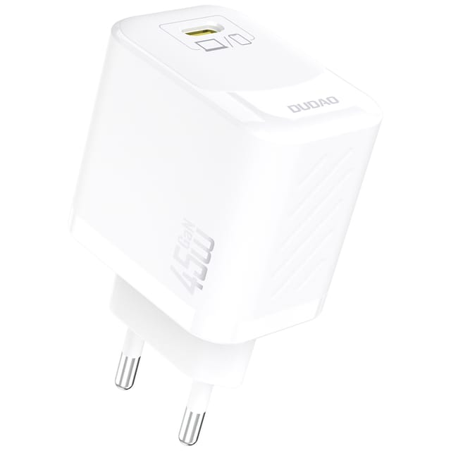 Dudao A28 45W GaN USB-C Wall Charger - White