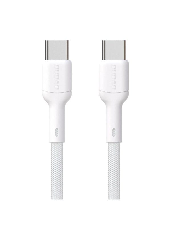 Dudao L9C 65W USB-C - USB-C Cable 1m - White