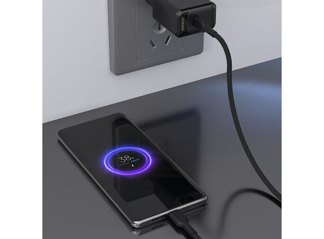 Dudao L9C 65W USB-C - USB-C 2m Cable - Black