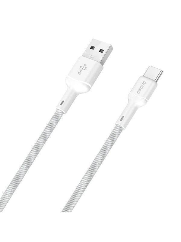 Dudao L9T 5A USB-A - USB-C Cable 1m - White