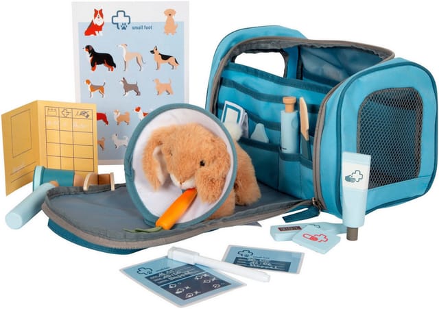 Small Foot - Vet Bag with Plush Rabbit