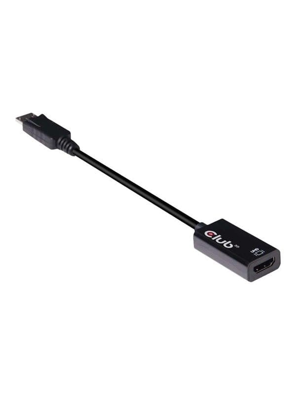 Club 3D adapter - DisplayPort / HDMI - 19.17 cm