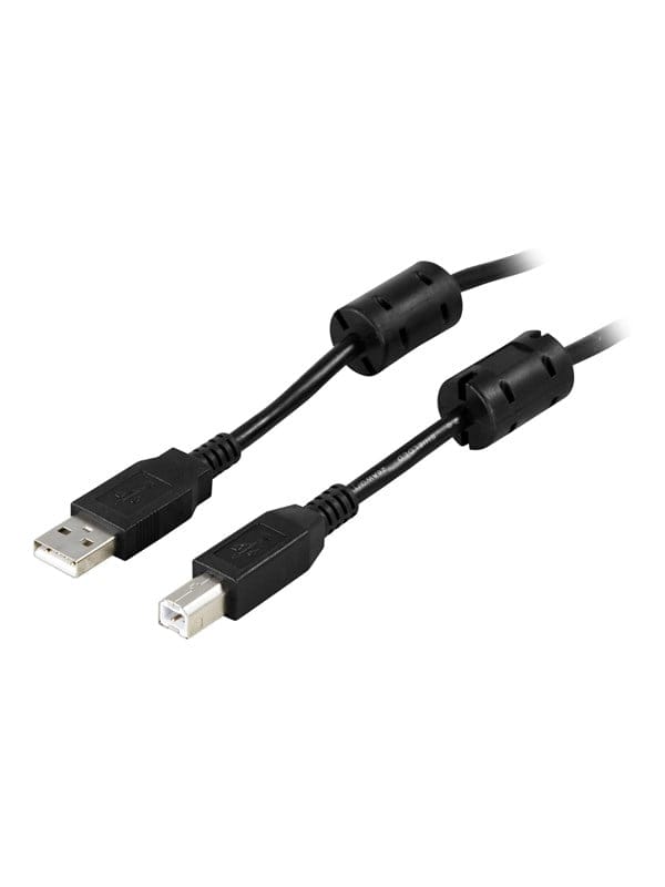 Deltaco - USB cable - USB to USB Type B - 5 m
