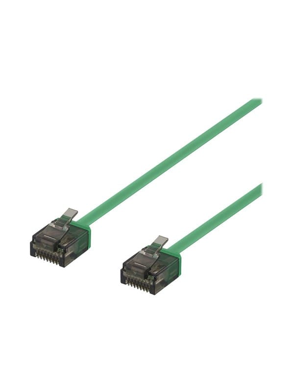 Deltaco patch cable - 50 cm - green - Grün - 0.5 meter