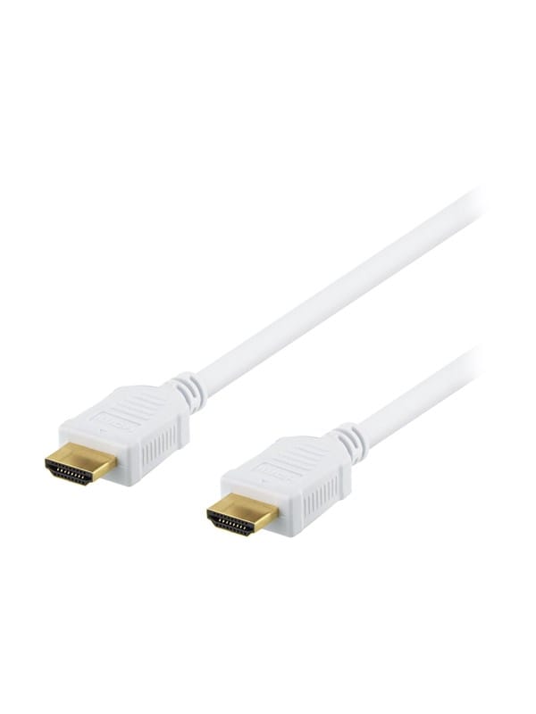 Deltaco HDMI-1020AD - HDMI cable with Ethernet - 2 m