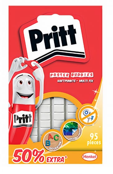 Quantore - Poster Buddies Pritt Double Sided Adhesive Pads