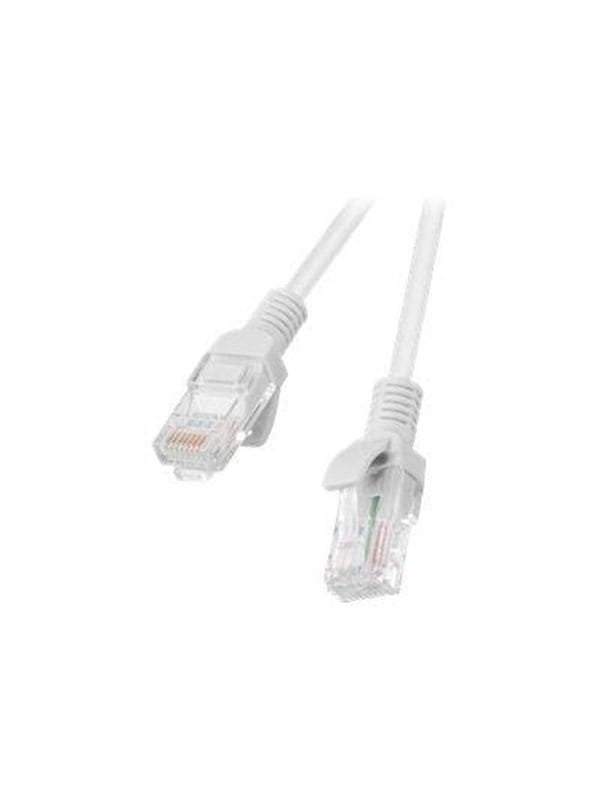 Lanberg patch cable - 25 cm - grey RAL 7035 - Grau - 0.25m