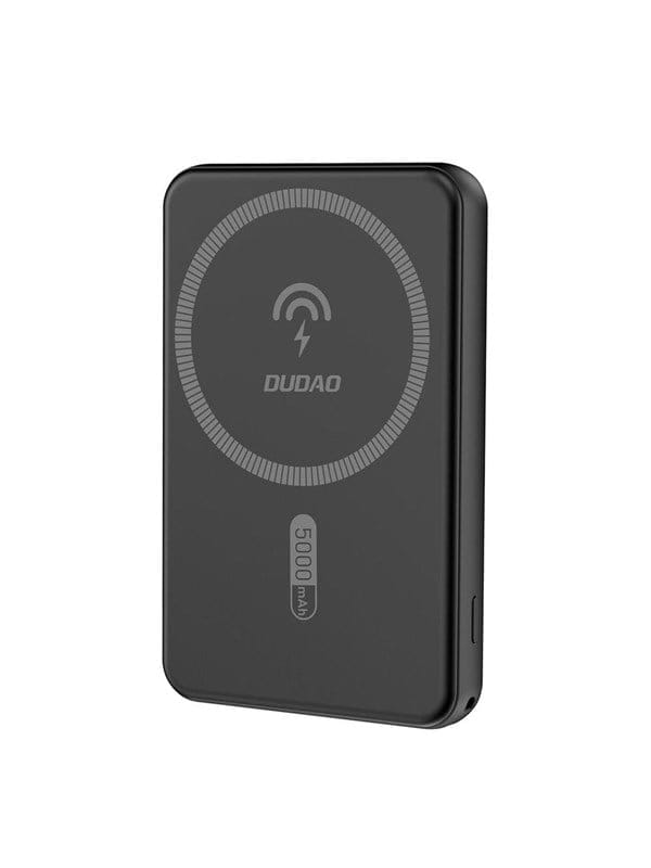 Dudao K14S USB-C / MagSafe wireless powerbank 20W 5000mAh - black Powerbank (Akku) - schwarz - 5000 mAh