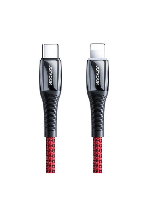 Joyroom S-1224K2 USB-C / Lightning PD cable 20W 2.4A 1.2m - red