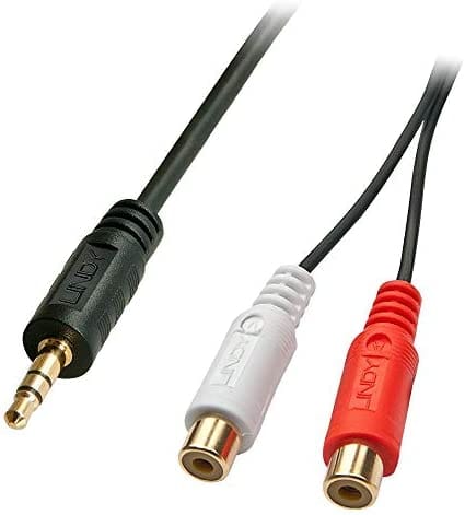 Lindy Premium audio adaptor - 25 cm