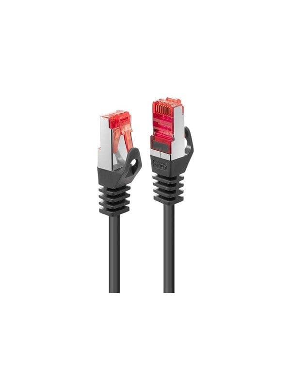 Lindy Basic patch cable - 3 m - black - Schwarz - 3m