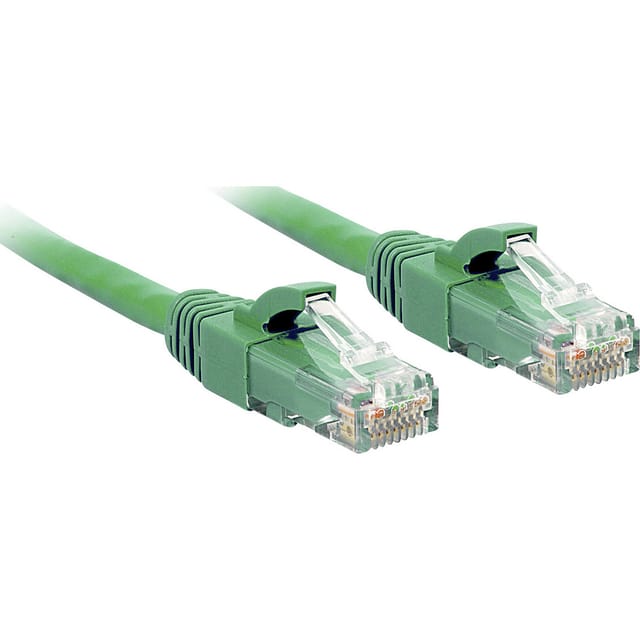 Lindy patch cable - 30 cm - green - Grün - 0.3m