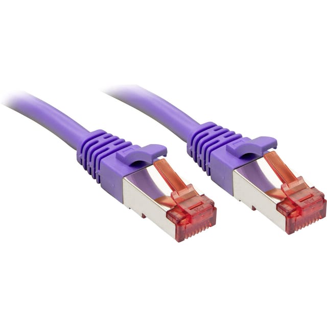 Lindy patch cable - 30 cm - purple - Lila - 0.3m
