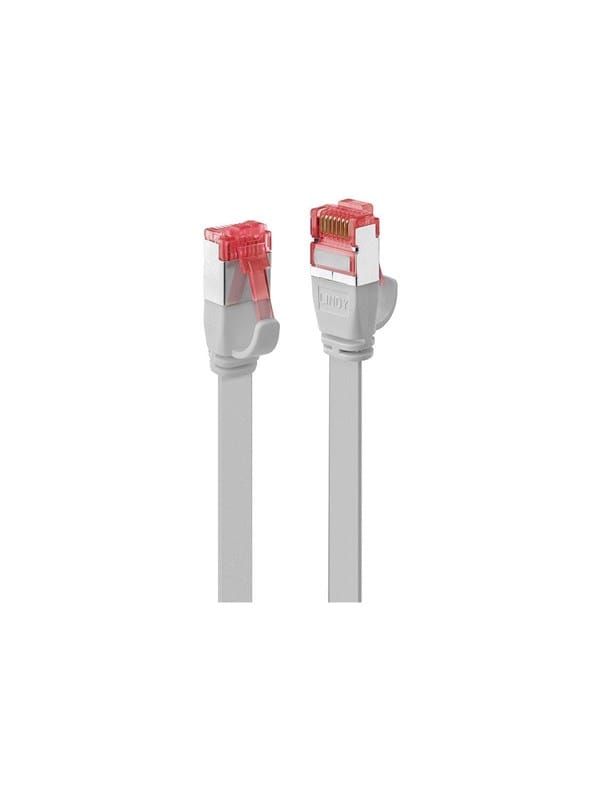Lindy patch cable - 1 m - grey - Grau - 1m
