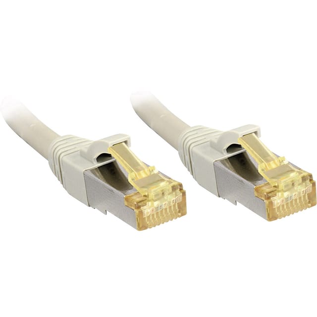 Lindy network cable - 7.5 m - grey - Grau - 7.5m