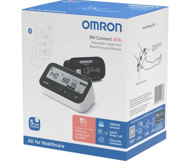 Omron Blutdruckmessgerät M4 Connect AFib