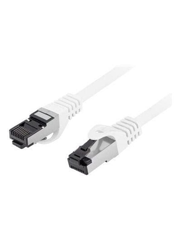 Lanberg patch cable - 25 cm - white - Weiß - 0.25m