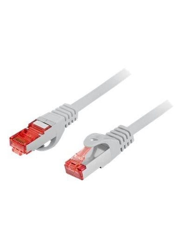 Lanberg PCF6-10CU - patch cable - 3 m - grey - Grau - 3m