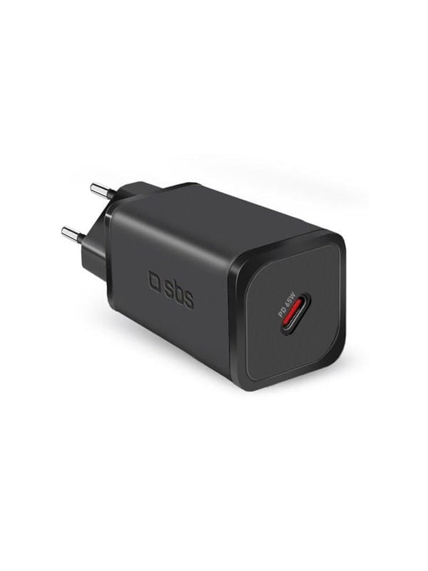 SBS 65 Watt GaN charger with PD - Black