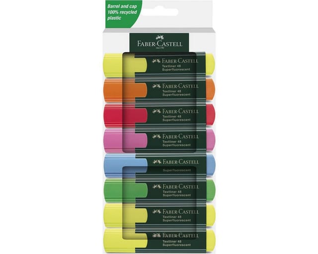 Faber-Castell Textmarker TL 48 8er Kartonetui