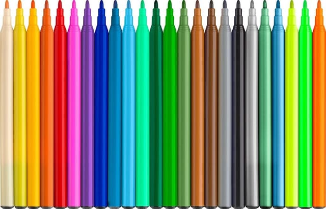 Faber-Castell Filzstift Dino 18+6 + Sticker