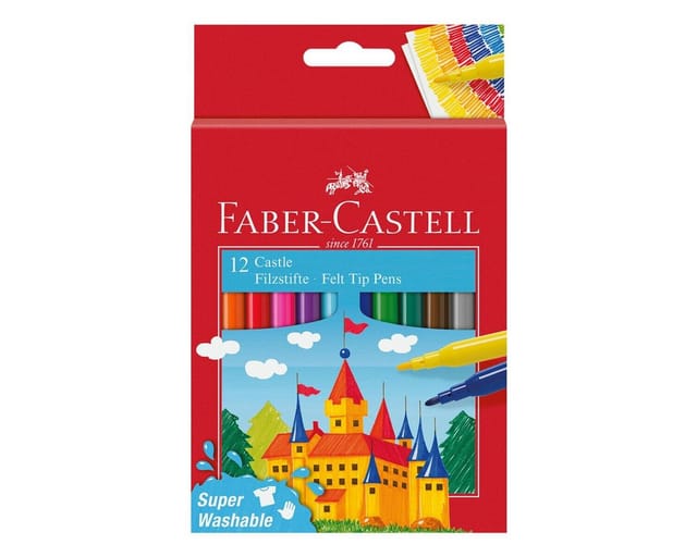 Faber-Castell Filzstift Castle 24er Kartonetui
