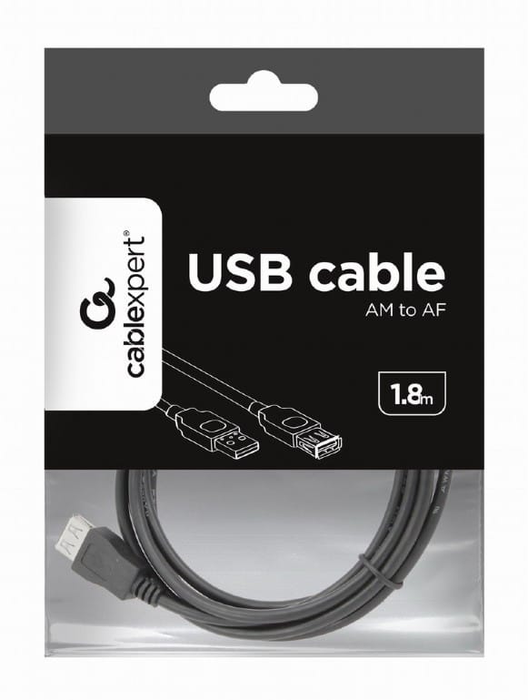 Gembird CCP-USB2-AMAF-6 - USB extension cable - USB to USB - 1.8 m