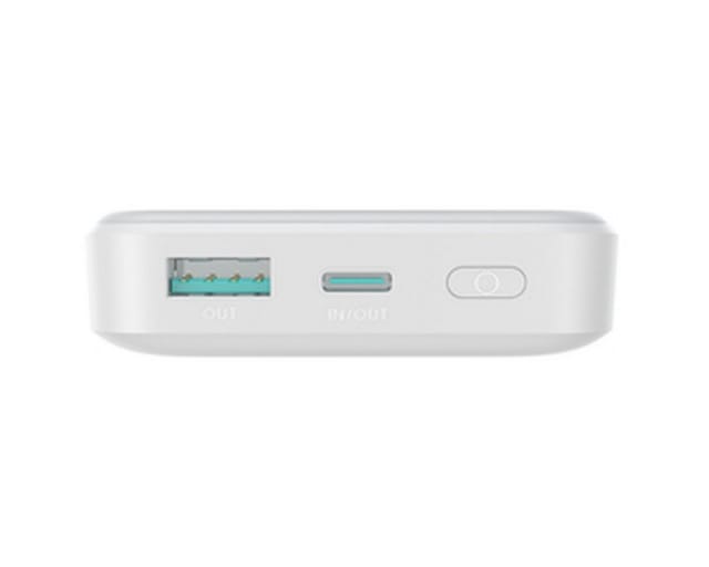 Joyroom Powerbank JR-W020 20W 10000mAh MagSafe + USB-C - USB-C cable 0.25m - white Powerbank (Akku) - Weiß - 10000 mAh