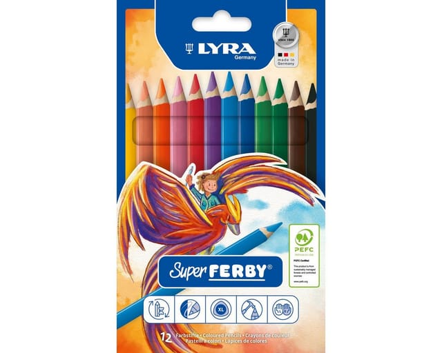 Lyra Super Ferby Lacquered 12 pcs BL saknar gammal